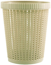 Hollow Garbage Bin with Built-in Garbage Bag Box - Green